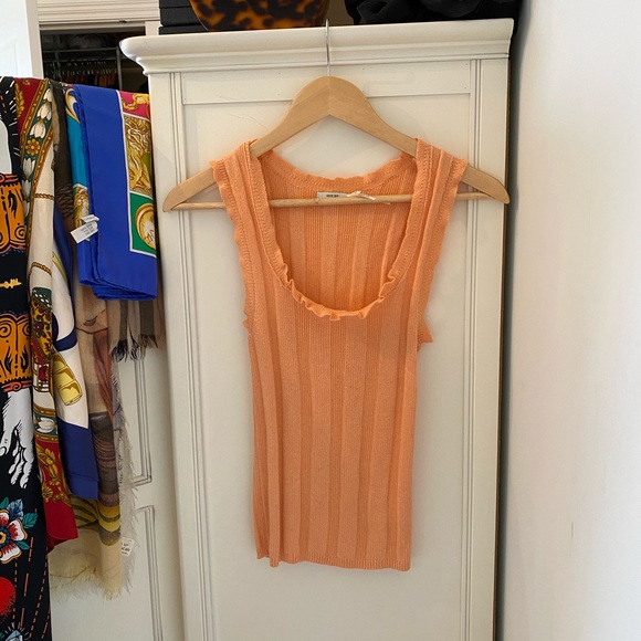 Urban Outfitters Kimchi Blue Peach Tank Top - Picture 3 of 8